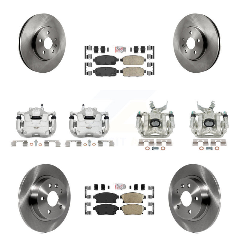 Transit Auto KC8-102409N Disc Brake Kit for 2013-2017 Buick Encore, Chevrolet Trax - Front and Rear product image