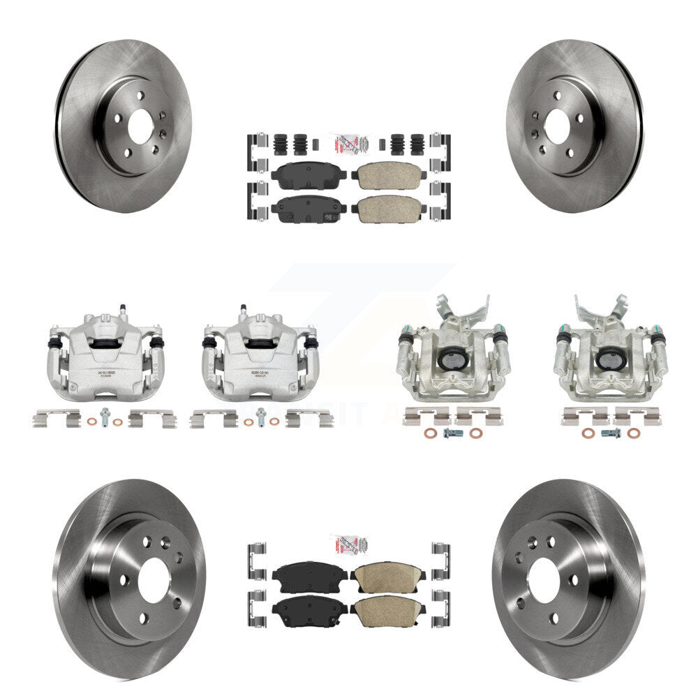 Transit Auto KC8-102410N Disc Brake Kit for 2013-2017 Buick Encore, Chevrolet Trax - Front and Rear product image