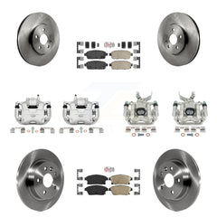 Transit Auto KC8-102410N Disc Brake Kit for 2013-2017 Buick Encore, Chevrolet Trax - Front and Rear product image