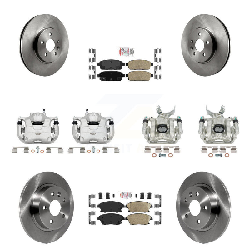 Transit Auto KC8-102411N Disc Brake Kit for 2013-2017 Buick Encore, Chevrolet Trax - Front and Rear product image