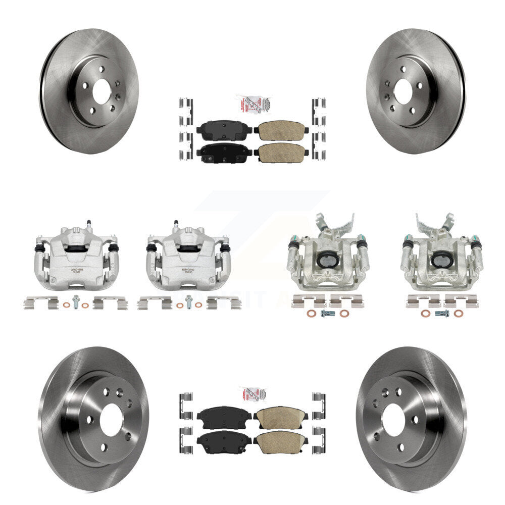 Transit Auto KC8-102412N Disc Brake Kit for 2013-2017 Buick Encore, Chevrolet Trax - Front and Rear product image