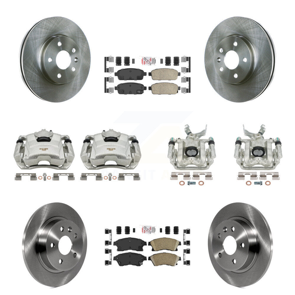 Transit Auto KC8-102417N Disc Brake Kit for 2014-2016 Chevrolet Sonic - Front and Rear product image