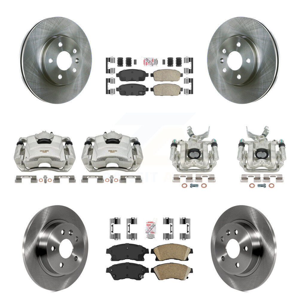 Transit Auto KC8-102418N Disc Brake Kit for 2014-2016 Chevrolet Sonic - Front and Rear product image