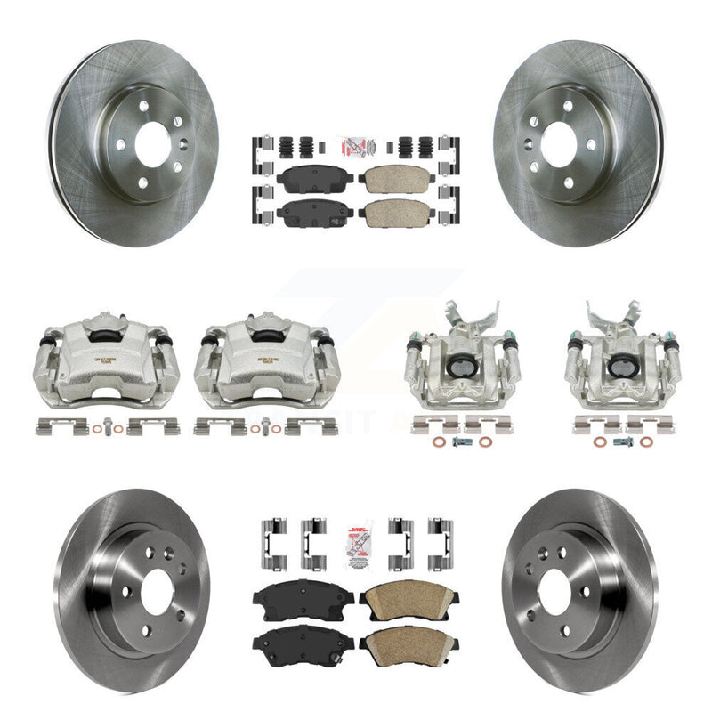Transit Auto KC8-102418N Disc Brake Kit for 2014-2016 Chevrolet Sonic - Front and Rear product image