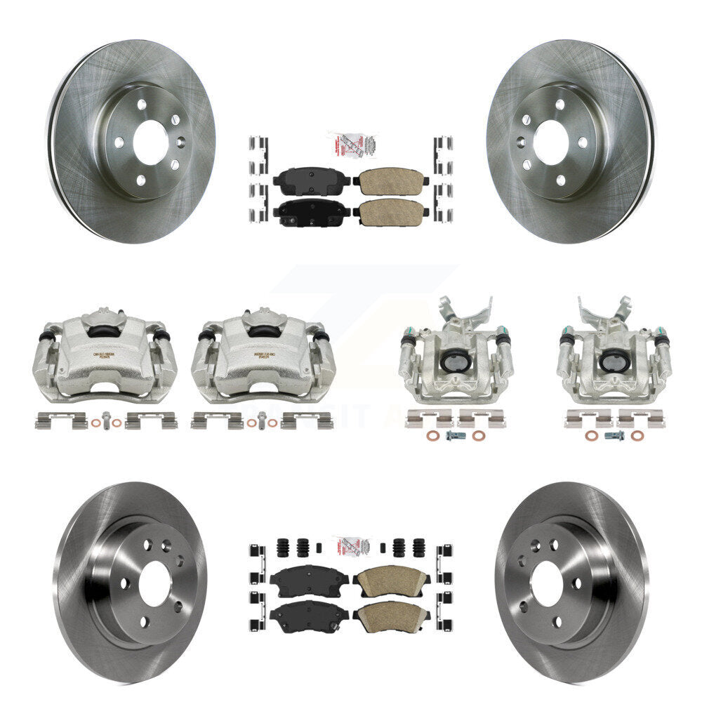 Transit Auto KC8-102419N Disc Brake Kit for 2014-2016 Chevrolet Sonic - Front and Rear product image