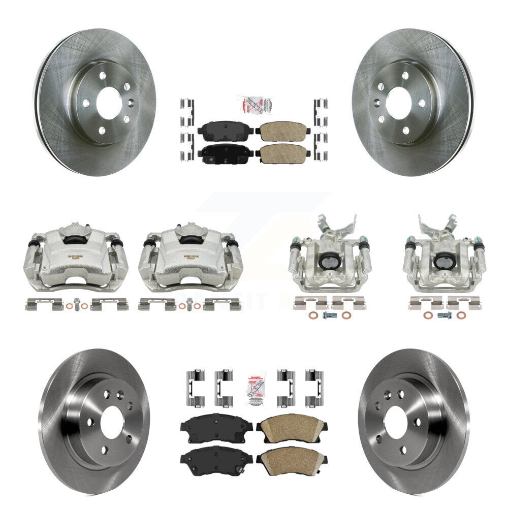Transit Auto KC8-102420N Disc Brake Kit for 2014-2016 Chevrolet Sonic - Front and Rear product image