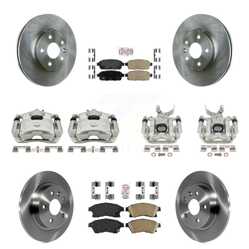 Transit Auto KC8-102420N Disc Brake Kit for 2014-2016 Chevrolet Sonic - Front and Rear product image