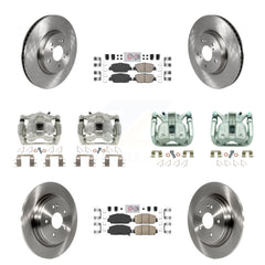 Transit Auto KC8-102423N Disc Brake Kit for 2017-2022 Honda CR-V - Front and Rear product image