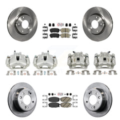 Transit Auto KC8-102426N Disc Brake Kit for 2009-2012 Hyundai Elantra - Front and Rear product image