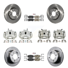 Transit Auto KC8-102427N Disc Brake Kit for 2009-2012 Hyundai Elantra - Front and Rear product image