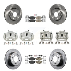 Transit Auto KC8-102428N Disc Brake Kit for 2009-2012 Hyundai Elantra - Front and Rear product image