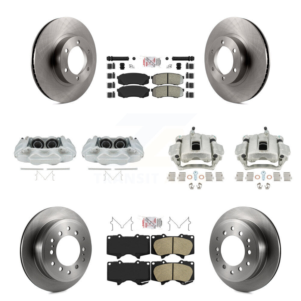Transit Auto KC8-102437N Disc Brake Kit for 2003-2009 Lexus GX470 - Front and Rear product image