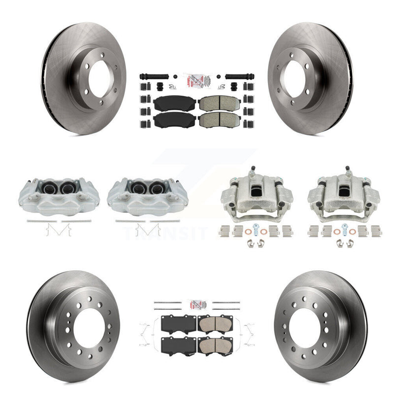 Transit Auto KC8-102438N Disc Brake Kit for 2003-2009 Lexus GX470 - Front and Rear product image