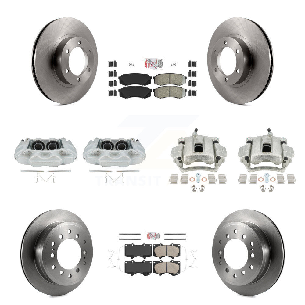 Transit Auto KC8-102440N Disc Brake Kit for 2003-2009 Lexus GX470 - Front and Rear product image