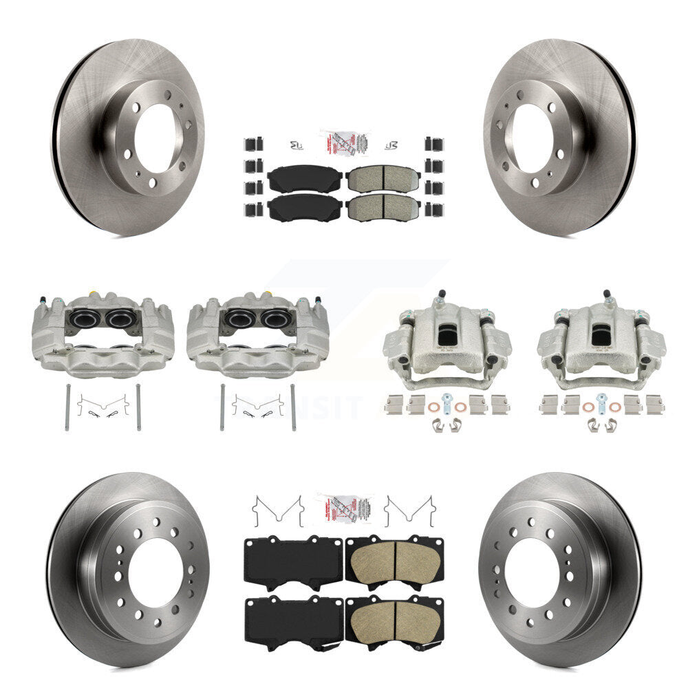 Transit Auto KC8-102443N Disc Brake Kit for 2007-2009 Toyota FJ Cruiser - Front and Rear product image