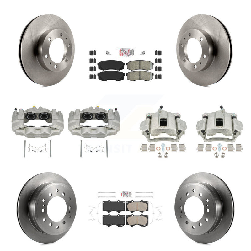 Transit Auto KC8-102444N Disc Brake Kit for 2007-2009 Toyota FJ Cruiser - Front and Rear product image
