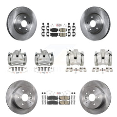 Transit Auto KC8-102445N Disc Brake Kit for 2012-2018 Lexus ES300h, Lexus ES350, Toyota Avalon & more - Front and Rear product image