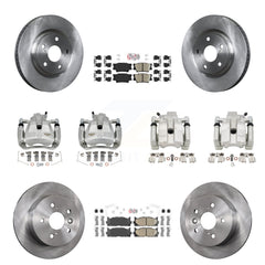 Transit Auto KC8-102447N Disc Brake Kit for 2012-2018 Lexus ES300h, Lexus ES350, Toyota Avalon & more - Front and Rear product image