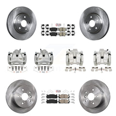 Transit Auto KC8-102448N Disc Brake Kit for 2012-2018 Lexus ES300h, Lexus ES350, Toyota Avalon & more - Front and Rear product image