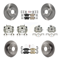 Transit Auto KC8-102449N Disc Brake Kit for 2002-2006 Honda Civic, Acura RSX - Front and Rear product image