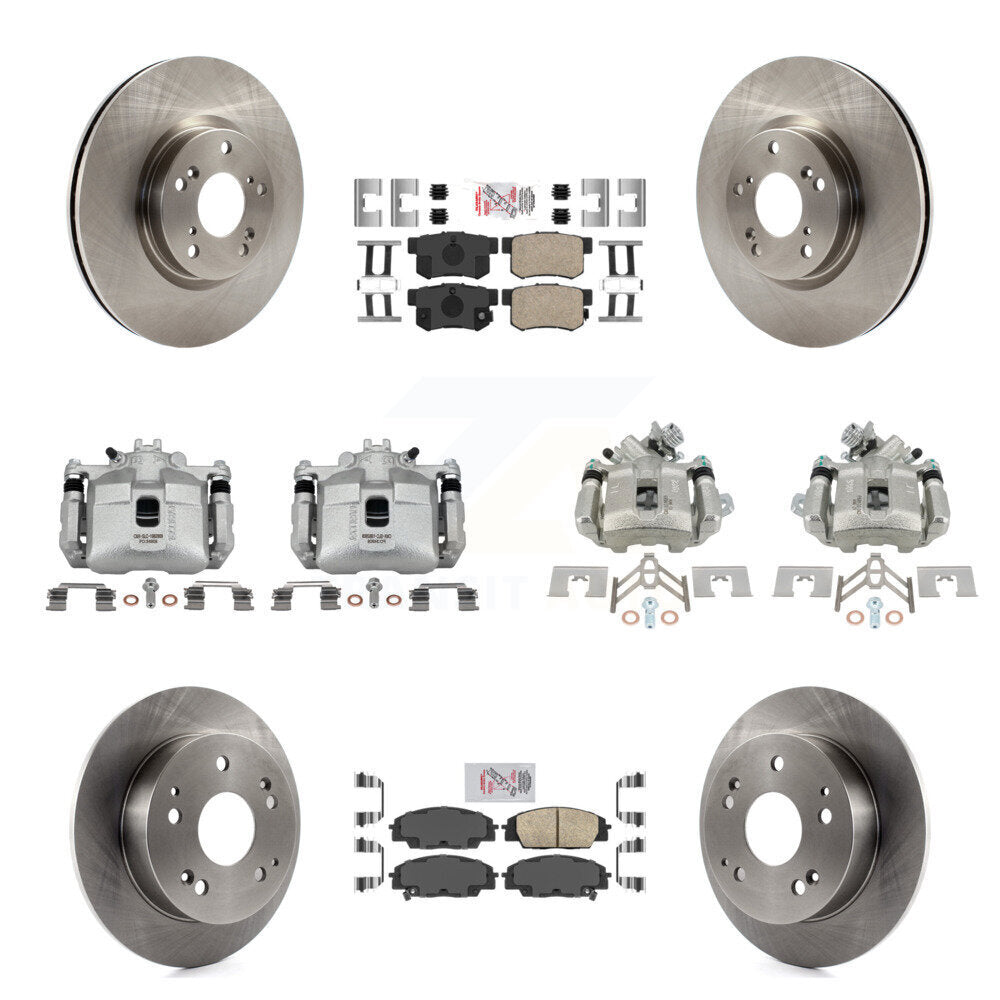 Transit Auto KC8-102451N Disc Brake Kit for 2002-2006 Acura RSX - Front and Rear product image