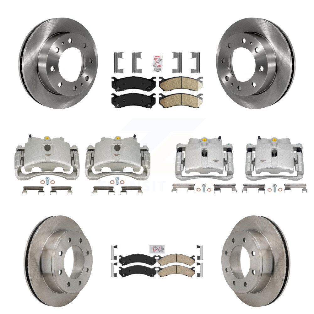 Transit Auto KC8-102454N Disc Brake Kit for 1999-2009 Chevrolet Silverado 1500 HD Classic, Chevrolet Suburban 2500, GMC Sierra 1500 HD Classic & more - Front and Rear product image