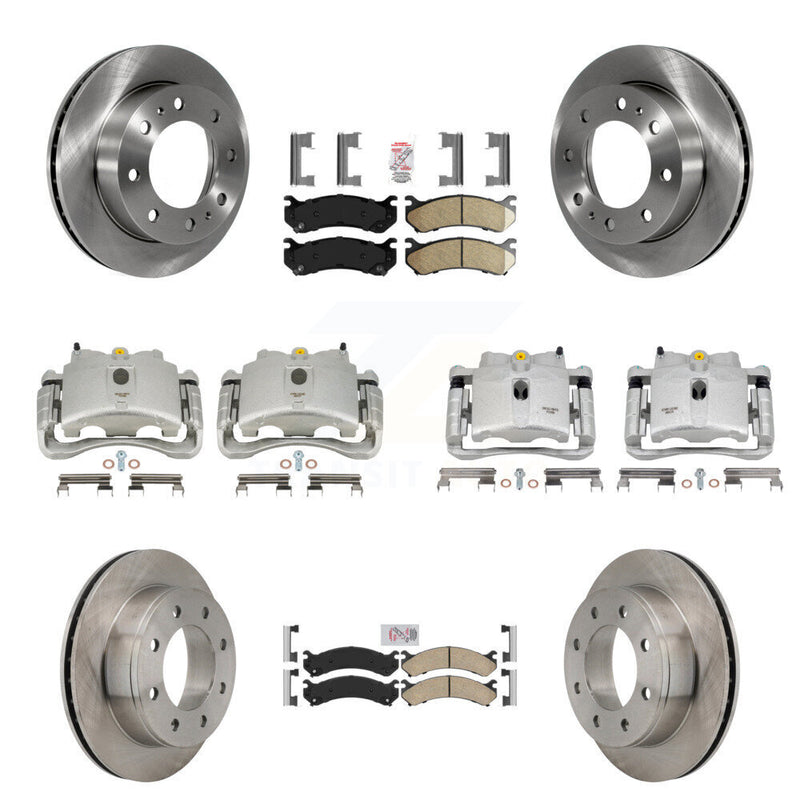Transit Auto KC8-102454N Disc Brake Kit for 1999-2009 Chevrolet Silverado 1500 HD Classic, Chevrolet Suburban 2500, GMC Sierra 1500 HD Classic & more - Front and Rear product image
