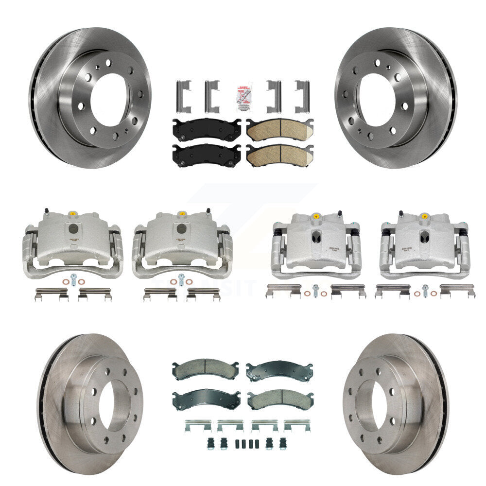 Transit Auto KC8-102455N Disc Brake Kit for 1999-2009 Chevrolet Silverado 1500 HD Classic, Chevrolet Suburban 2500, GMC Sierra 1500 HD Classic & more - Front and Rear product image