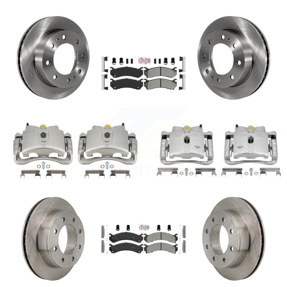 Transit Auto KC8-102456N Disc Brake Kit for 1999-2009 Chevrolet Silverado 1500 HD Classic, Chevrolet Suburban 2500, GMC Sierra 1500 HD Classic & more - Front and Rear product image