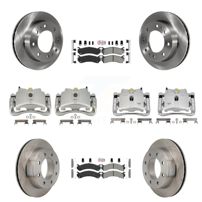 Transit Auto KC8-102456N Disc Brake Kit for 1999-2009 Chevrolet Silverado 1500 HD Classic, Chevrolet Suburban 2500, GMC Sierra 1500 HD Classic & more - Front and Rear product image