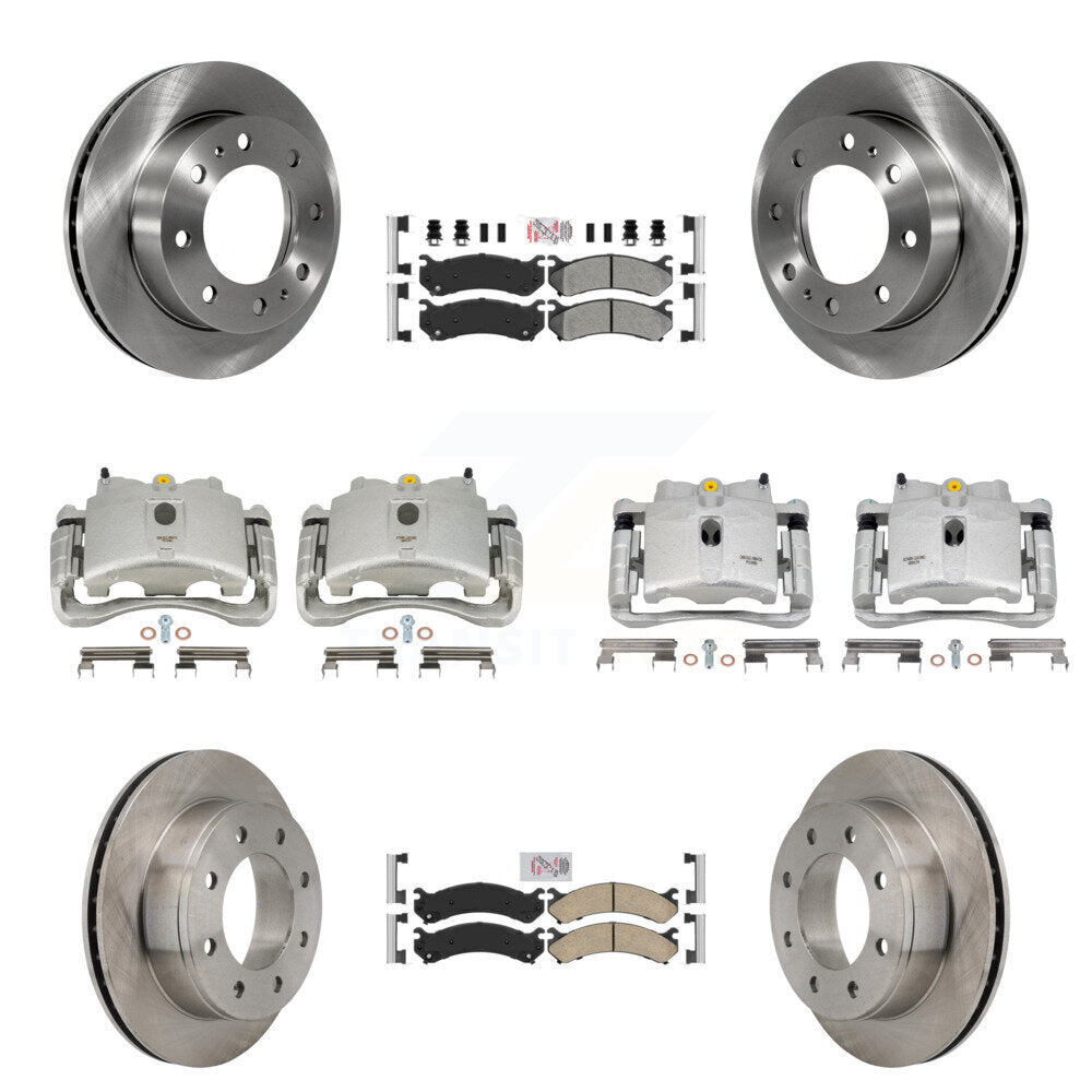 Transit Auto KC8-102457N Disc Brake Kit for 1999-2009 Chevrolet Silverado 1500 HD Classic, Chevrolet Suburban 2500, GMC Sierra 1500 HD Classic & more - Front and Rear product image