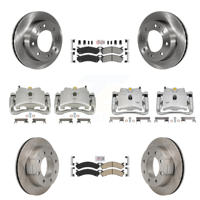 Transit Auto KC8-102457N Disc Brake Kit for 1999-2009 Chevrolet Silverado 1500 HD Classic, Chevrolet Suburban 2500, GMC Sierra 1500 HD Classic & more - Front and Rear product image