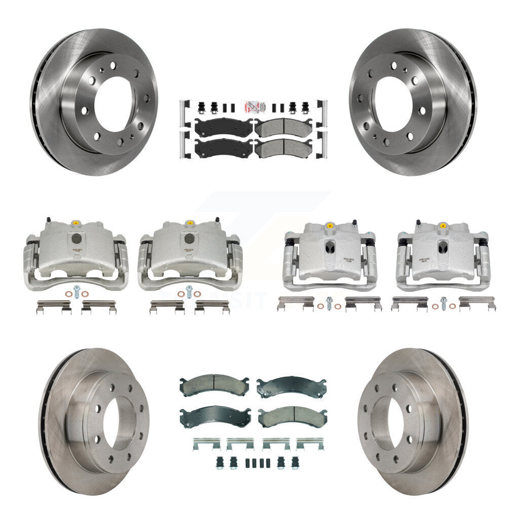 Transit Auto KC8-102458N Disc Brake Kit for 1999-2009 Chevrolet Silverado 1500 HD Classic, Chevrolet Suburban 2500, GMC Sierra 1500 HD Classic & more - Front and Rear product image