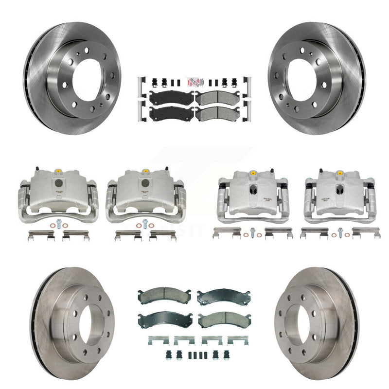 Transit Auto KC8-102458N Disc Brake Kit for 1999-2009 Chevrolet Silverado 1500 HD Classic, Chevrolet Suburban 2500, GMC Sierra 1500 HD Classic & more - Front and Rear product image