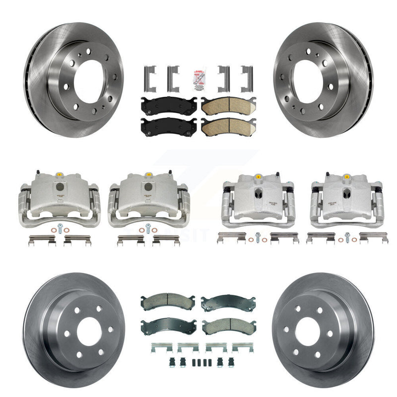 Transit Auto KC8-102461N Disc Brake Kit for 2003 Chevrolet Silverado 2500, Chevrolet Silverado 2500 HD, Chevrolet Suburban 2500 & more - Front and Rear product image
