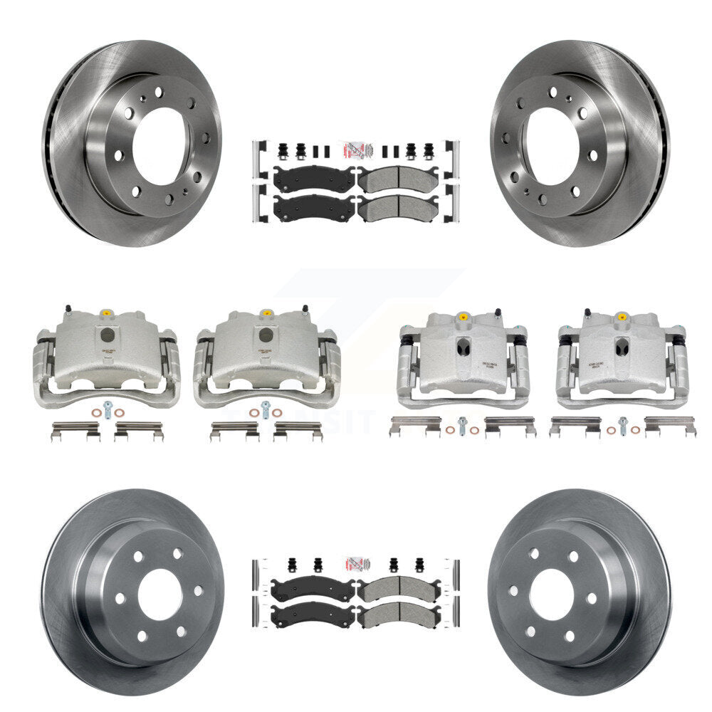 Transit Auto KC8-102462N Disc Brake Kit for 2003 Chevrolet Silverado 2500, Chevrolet Silverado 2500 HD, Chevrolet Suburban 2500 & more - Front and Rear product image