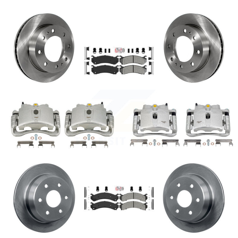 Transit Auto KC8-102462N Disc Brake Kit for 2003 Chevrolet Silverado 2500, Chevrolet Silverado 2500 HD, Chevrolet Suburban 2500 & more - Front and Rear product image