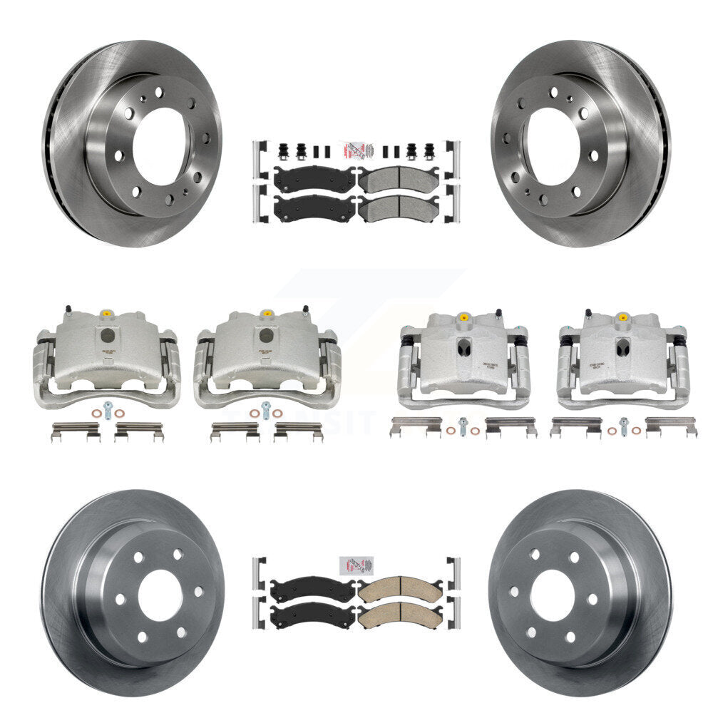 Transit Auto KC8-102463N Disc Brake Kit for 2003 Chevrolet Silverado 2500, Chevrolet Silverado 2500 HD, Chevrolet Suburban 2500 & more - Front and Rear product image