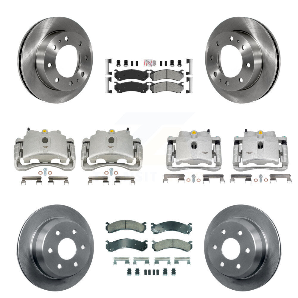 Transit Auto KC8-102464N Disc Brake Kit for 2003 Chevrolet Silverado 2500, Chevrolet Silverado 2500 HD, Chevrolet Suburban 2500 & more - Front and Rear product image