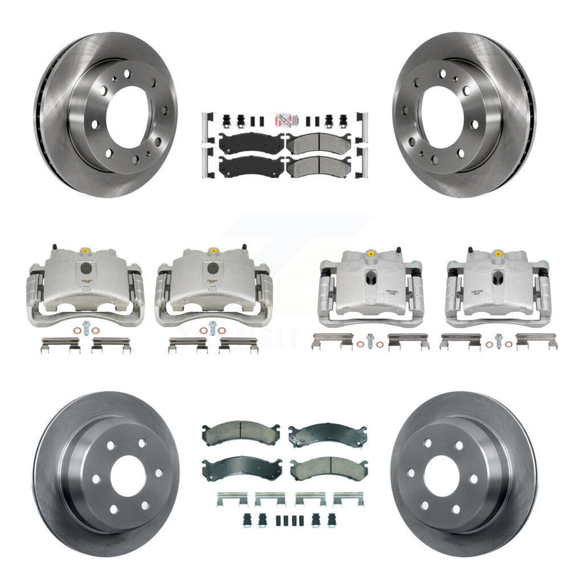 Transit Auto KC8-102464N Disc Brake Kit for 2003 Chevrolet Silverado 2500, Chevrolet Silverado 2500 HD, Chevrolet Suburban 2500 & more - Front and Rear product image