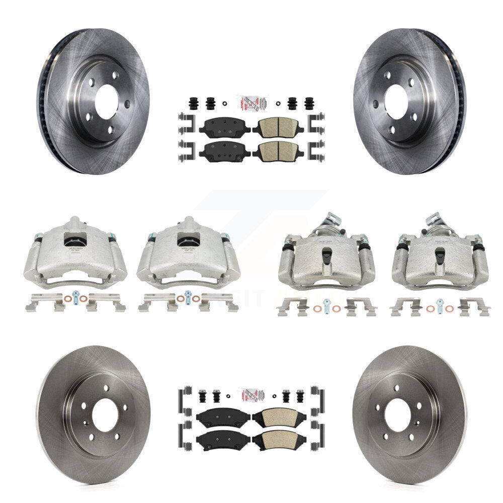 Transit Auto KC8-102465N Disc Brake Kit for 2005 Buick Terraza, Chevrolet Uplander, Pontiac Montana & more - Front and Rear product image