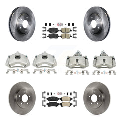 Transit Auto KC8-102465N Disc Brake Kit for 2005 Buick Terraza, Chevrolet Uplander, Pontiac Montana & more - Front and Rear product image