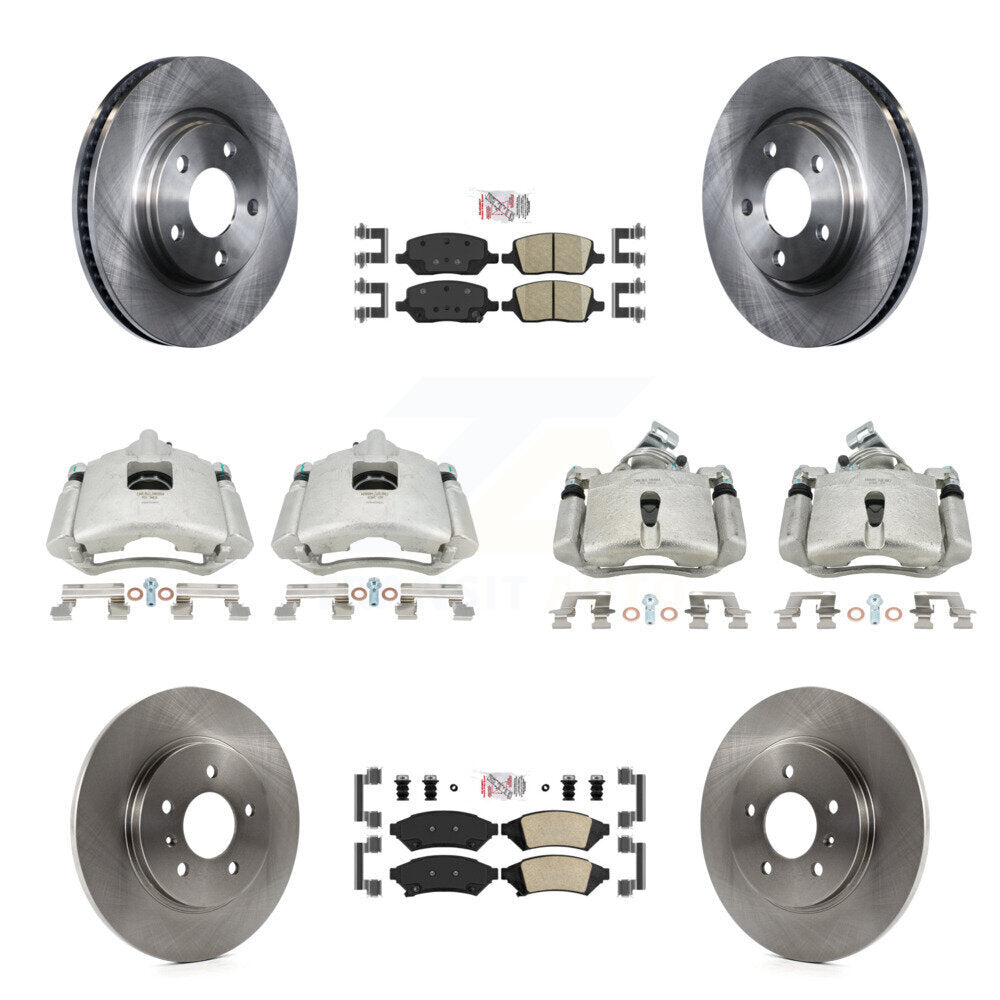 Transit Auto KC8-102467N Disc Brake Kit for 2005 Buick Terraza, Chevrolet Uplander, Pontiac Montana & more - Front and Rear product image