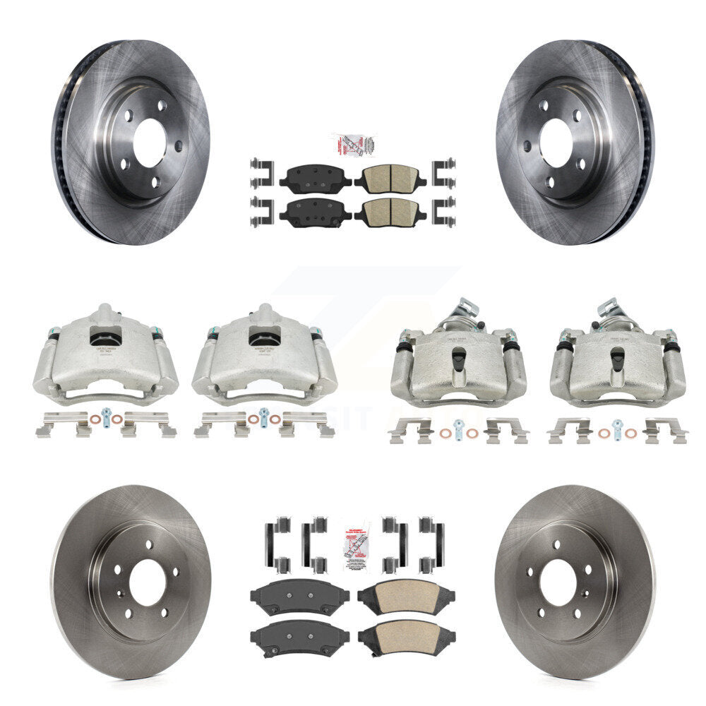 Transit Auto KC8-102468N Disc Brake Kit for 2005 Buick Terraza, Chevrolet Uplander, Pontiac Montana & more - Front and Rear product image