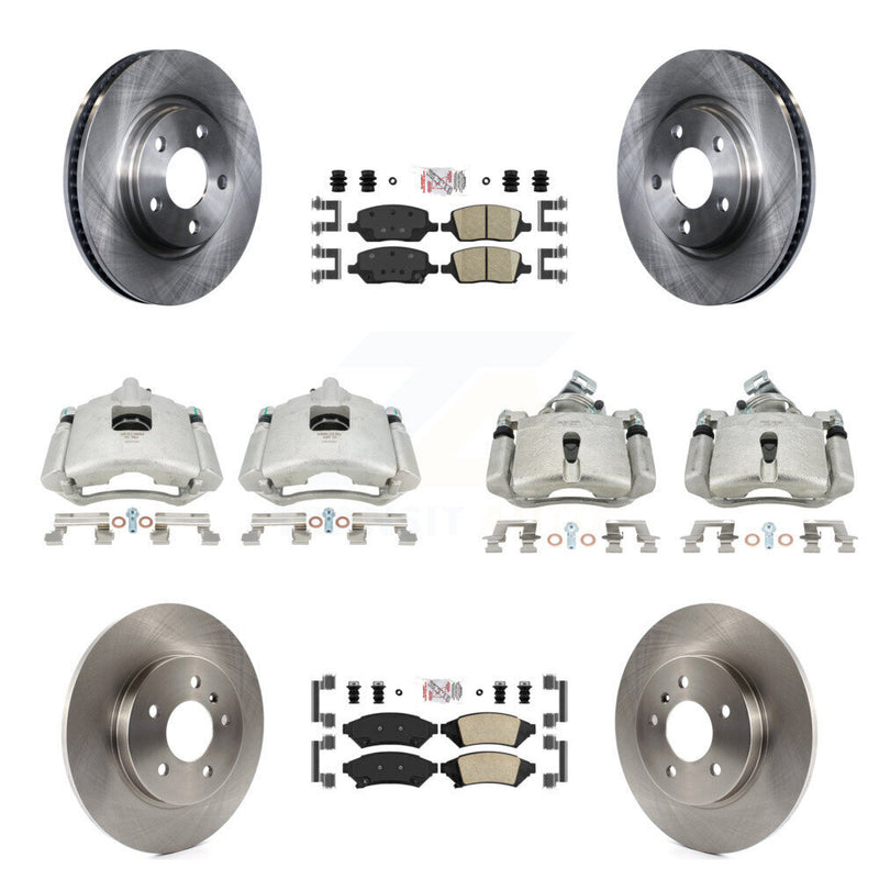 Transit Auto KC8-102469N Disc Brake Kit for 2005 Buick Terraza, Chevrolet Uplander, Saturn Relay - Front and Rear product image