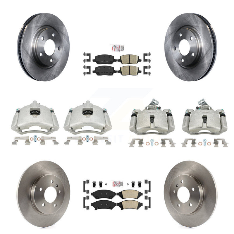 Transit Auto KC8-102471N Disc Brake Kit for 2005 Buick Terraza, Chevrolet Uplander, Saturn Relay - Front and Rear product image