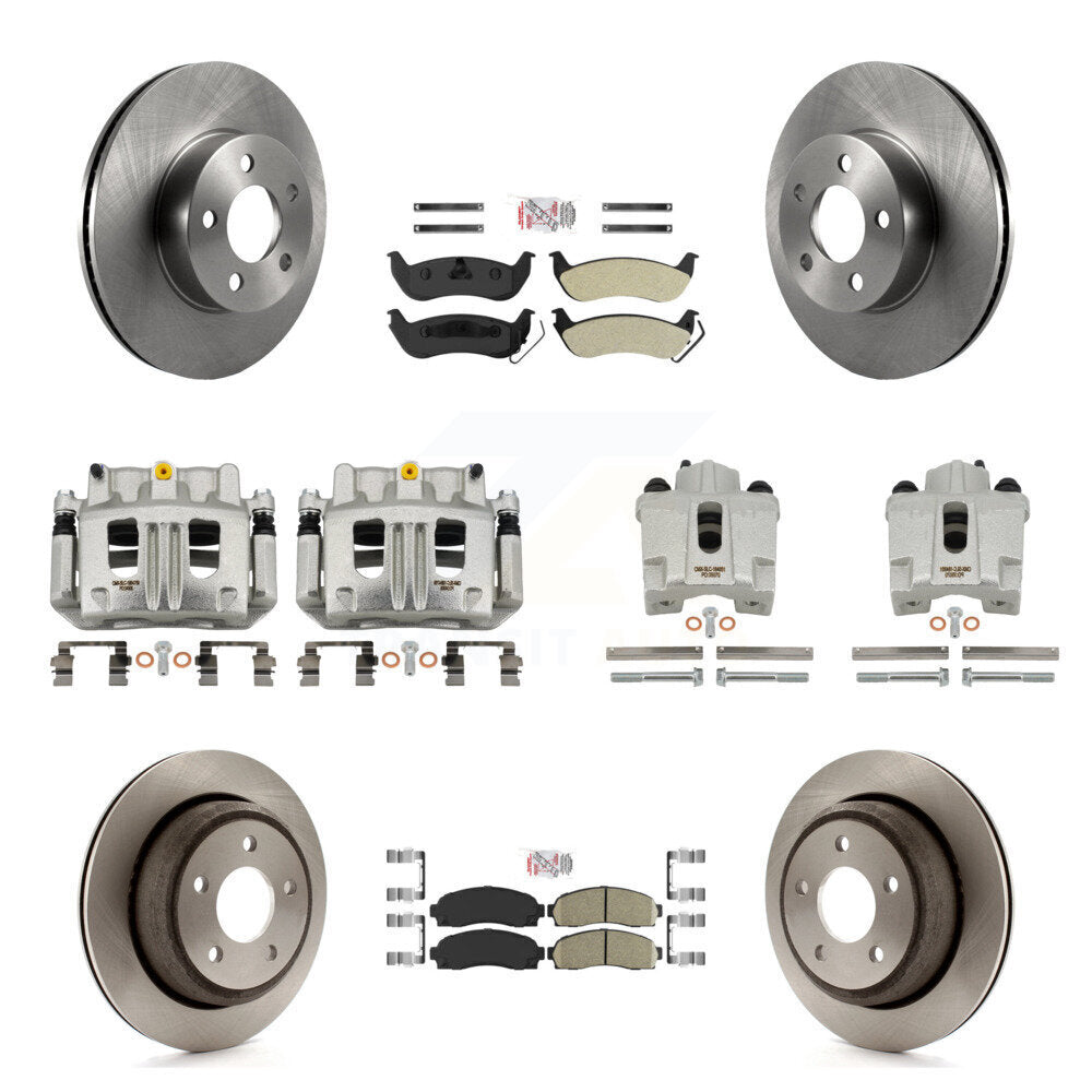 Transit Auto KC8-102473N Disc Brake Kit for 2010-2011 Ford Ranger - Front and Rear product image