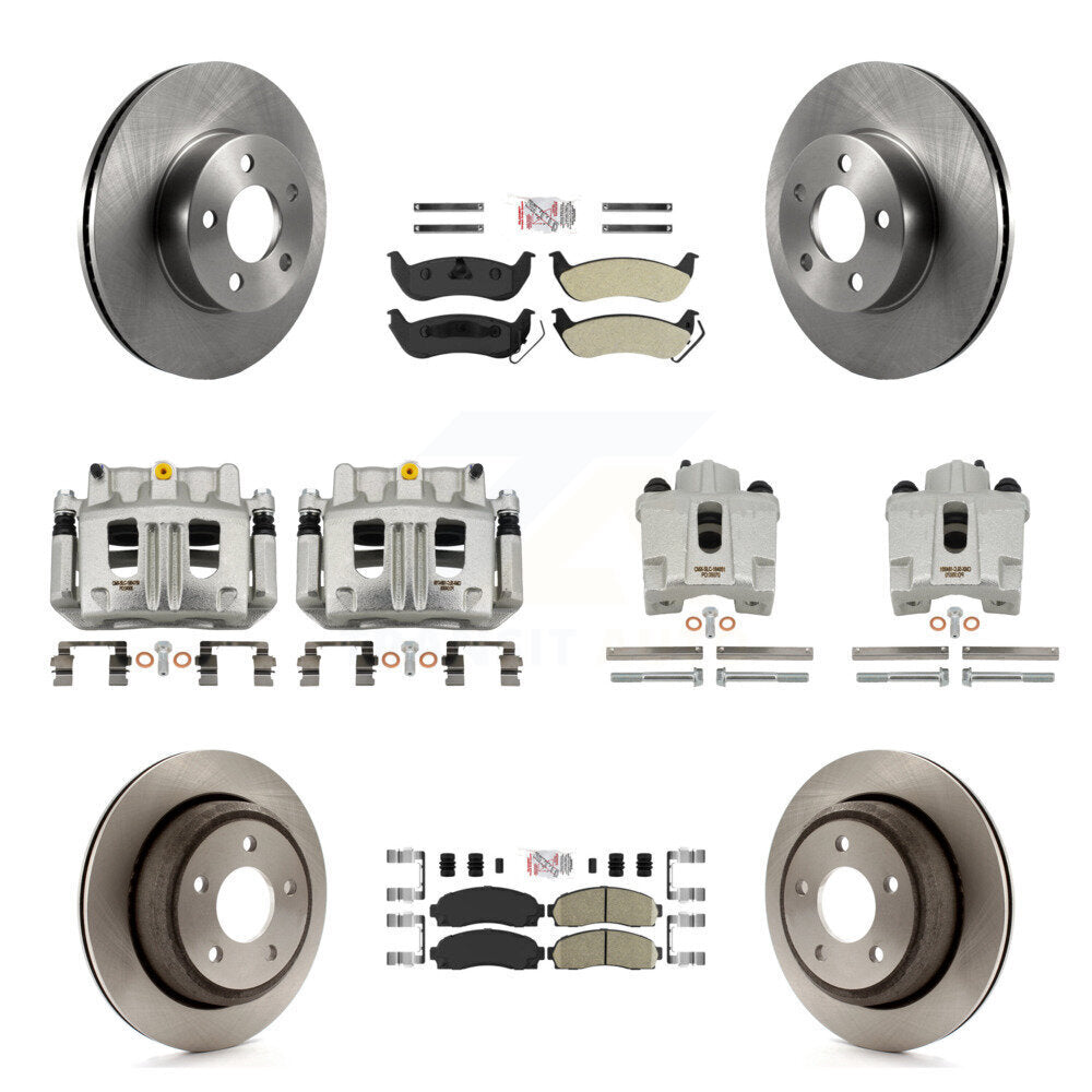 Transit Auto KC8-102474N Disc Brake Kit for 2010-2011 Ford Ranger - Front and Rear product image