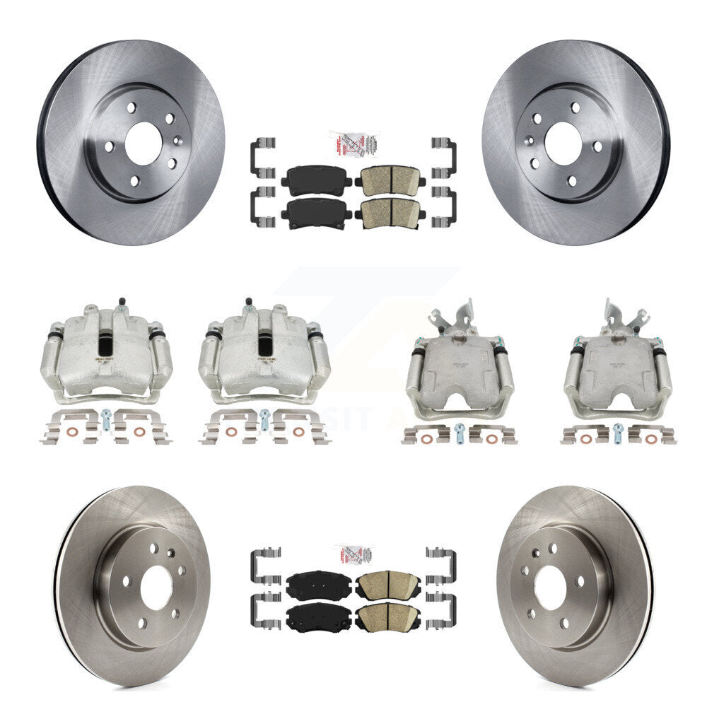 Transit Auto KC8-102475N Disc Brake Kit for 2010-2011 Buick Allure, Buick LaCrosse - Front and Rear product image