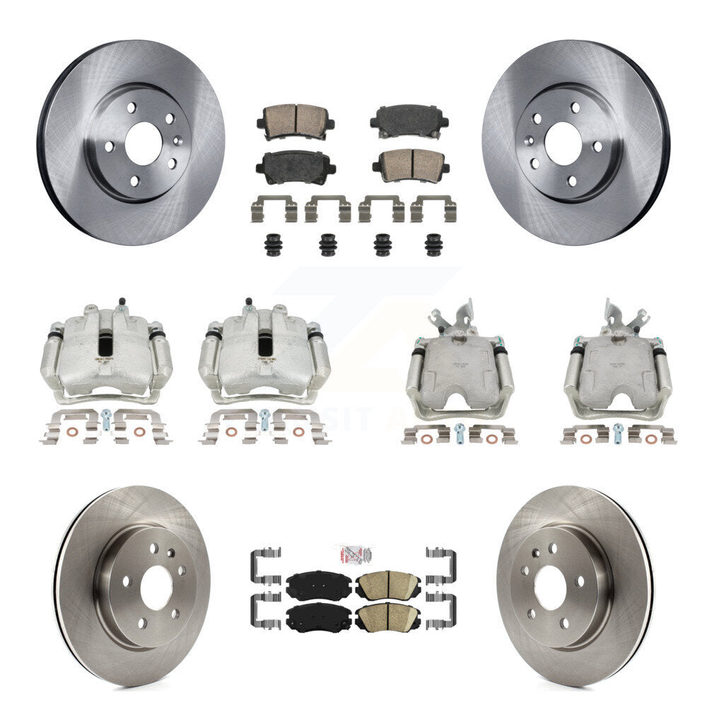 Transit Auto KC8-102477N Disc Brake Kit for 2010-2011 Buick Allure, Buick LaCrosse - Front and Rear product image